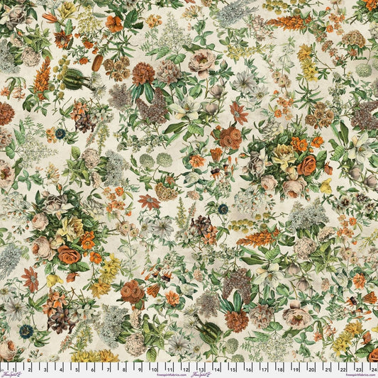 108" Wide Quilt Backing Palette Botanical Wide Backing by Free Spirit