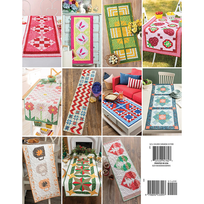 Season by Season Table Runners Pattern Book
