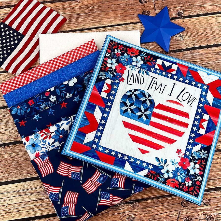 2026 Lone Star Liberty Quilt Kit from Fort Worth Fabric Studio - Fort Worth Fabric Studio from Fort Worth Fabric Studio