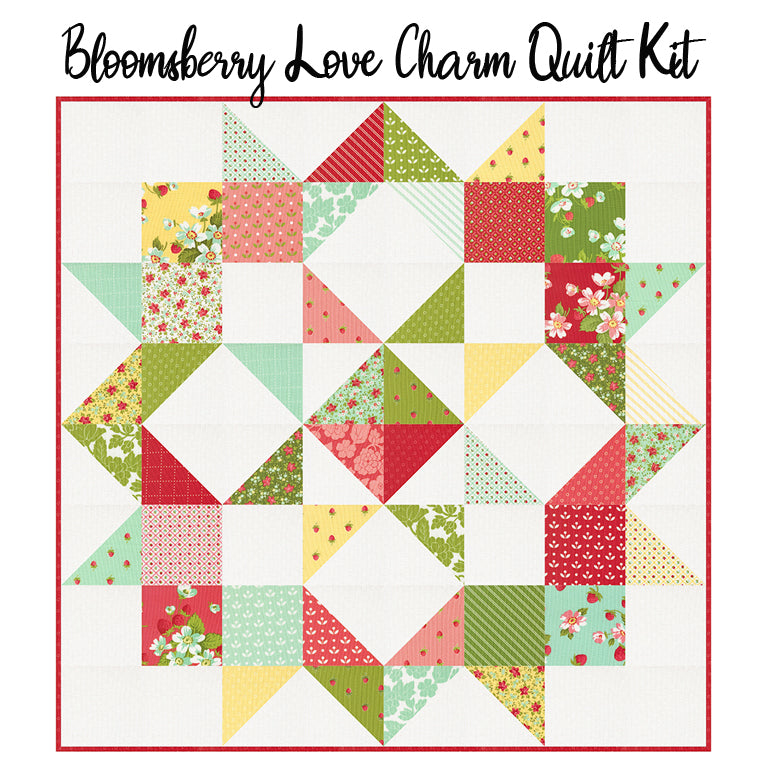 Bloomsberry Love Charm Quilt Kit from FWFS