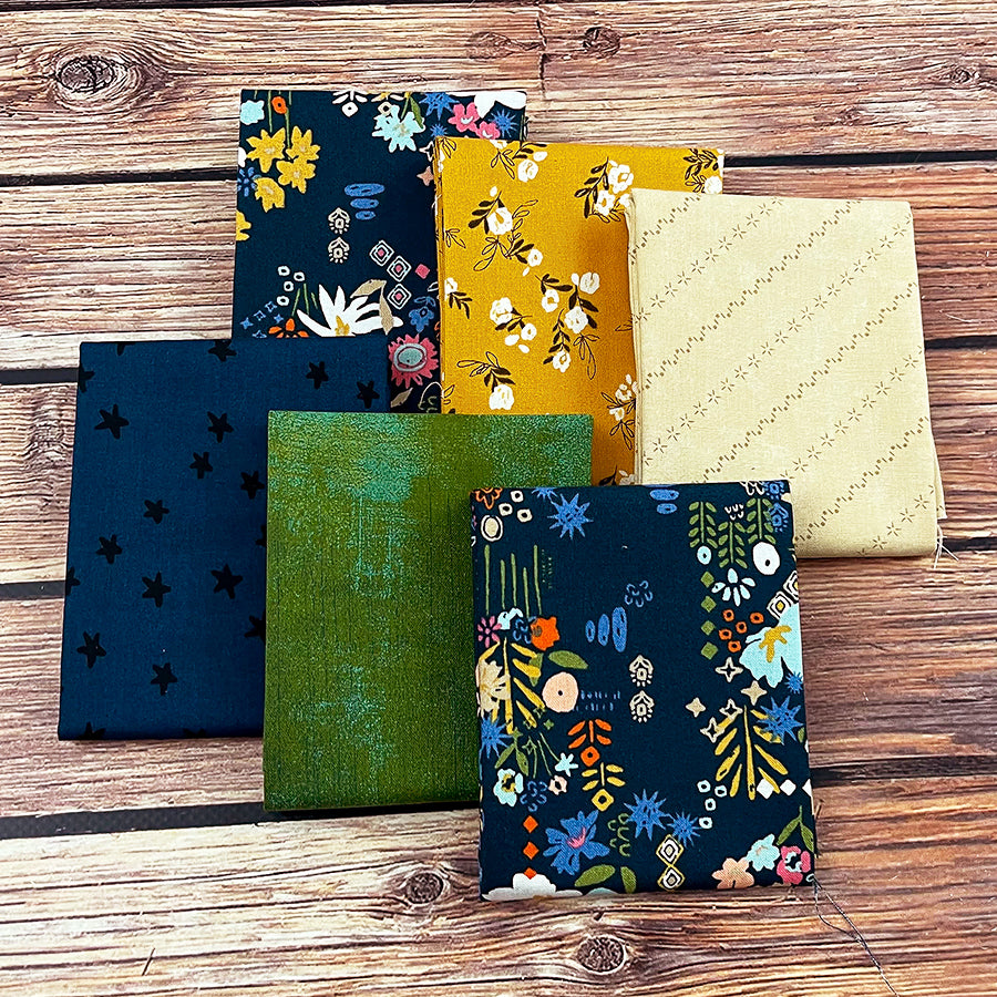 Saturday in Gruene – FWFS Exclusive 6 Piece Fat Quarter Bundle