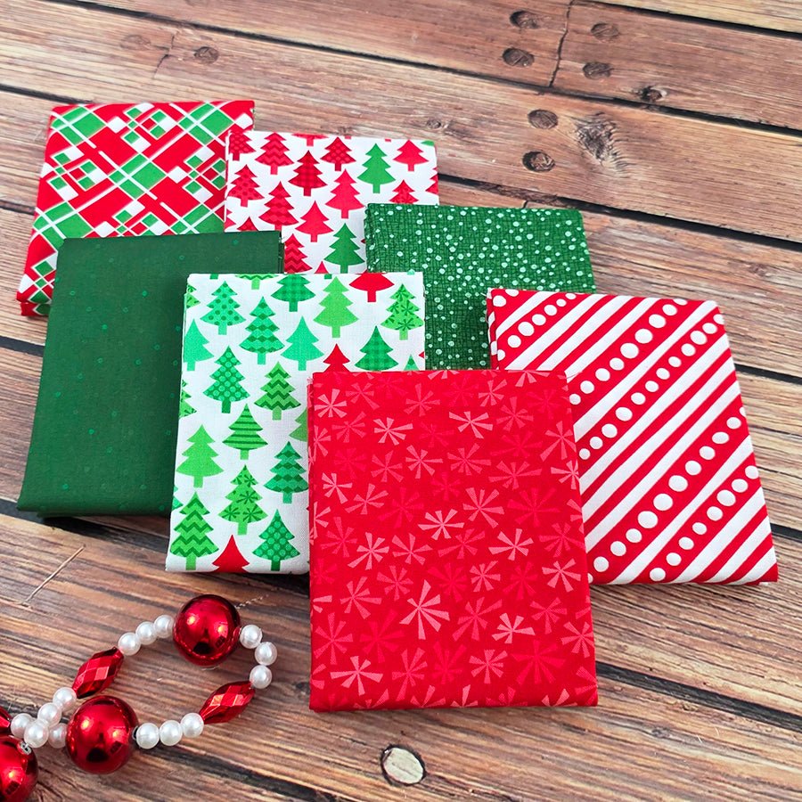 Merry Everything – FWFS Exclusive 7 Piece Fat Quarter Bundle - Fort Worth Fabric Studio from Fort Worth Fabric Studio
