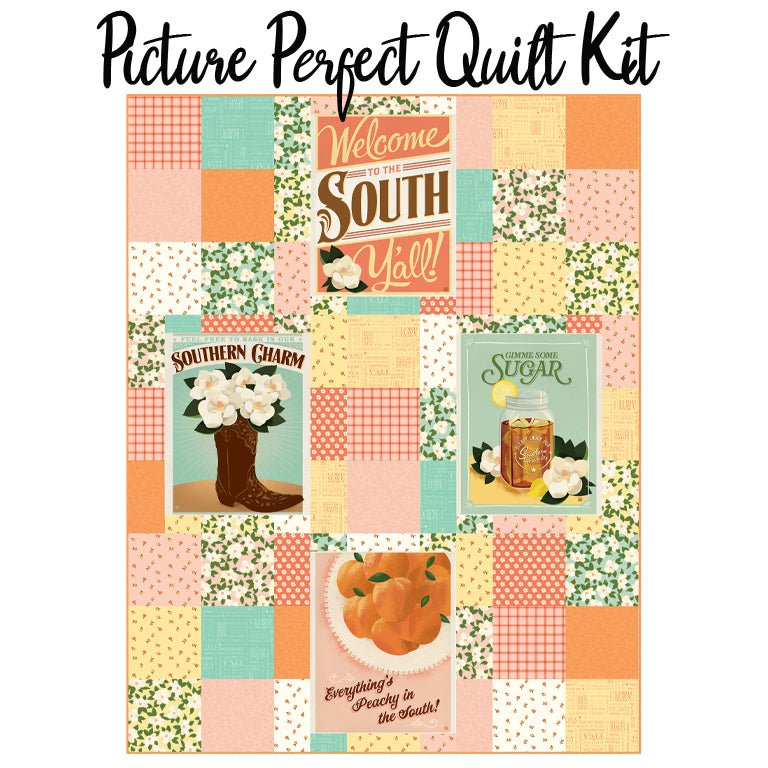 Picture Perfect Quilt Kit with Southern Charm from Riley Blake - Riley Blake from Fort Worth Fabric Studio