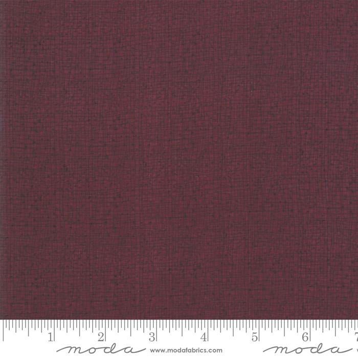 Thatched Texture Burgundy Yardage by Moda