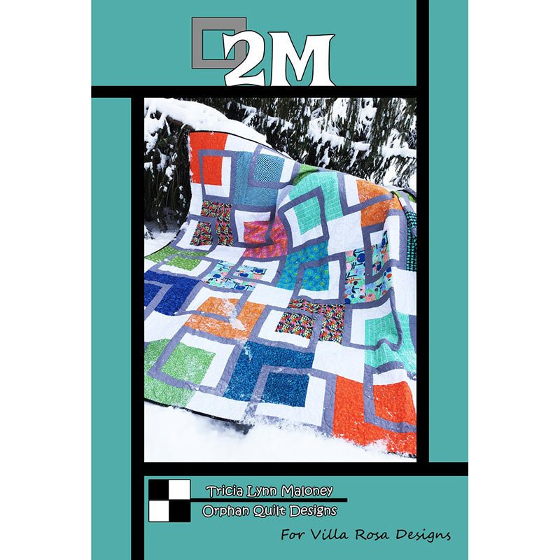 2M Quilt Pattern PDF Download - Villa Rosa Designs from Fort Worth Fabric Studio