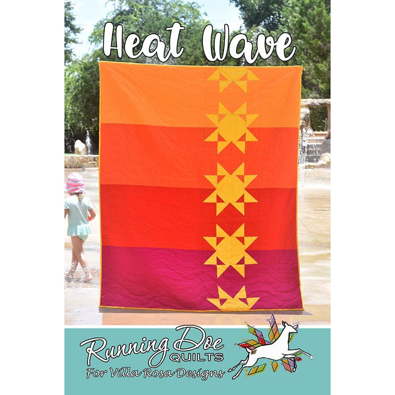 Heat Wave Quilt Pattern Pattern by Villa Rosa Designs