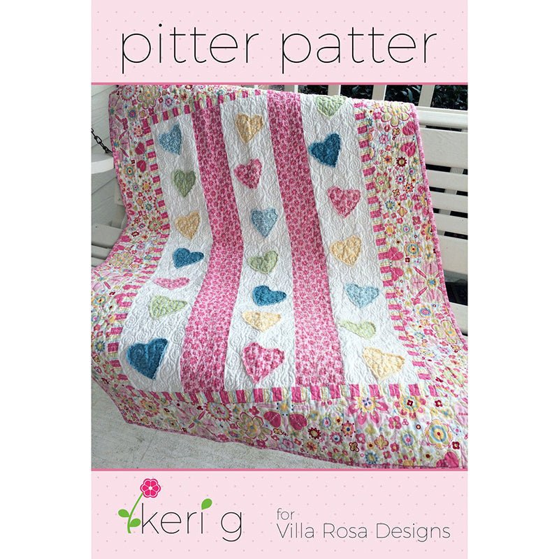 Pitter Patter Quilt Pattern Pattern by Villa Rosa Designs
