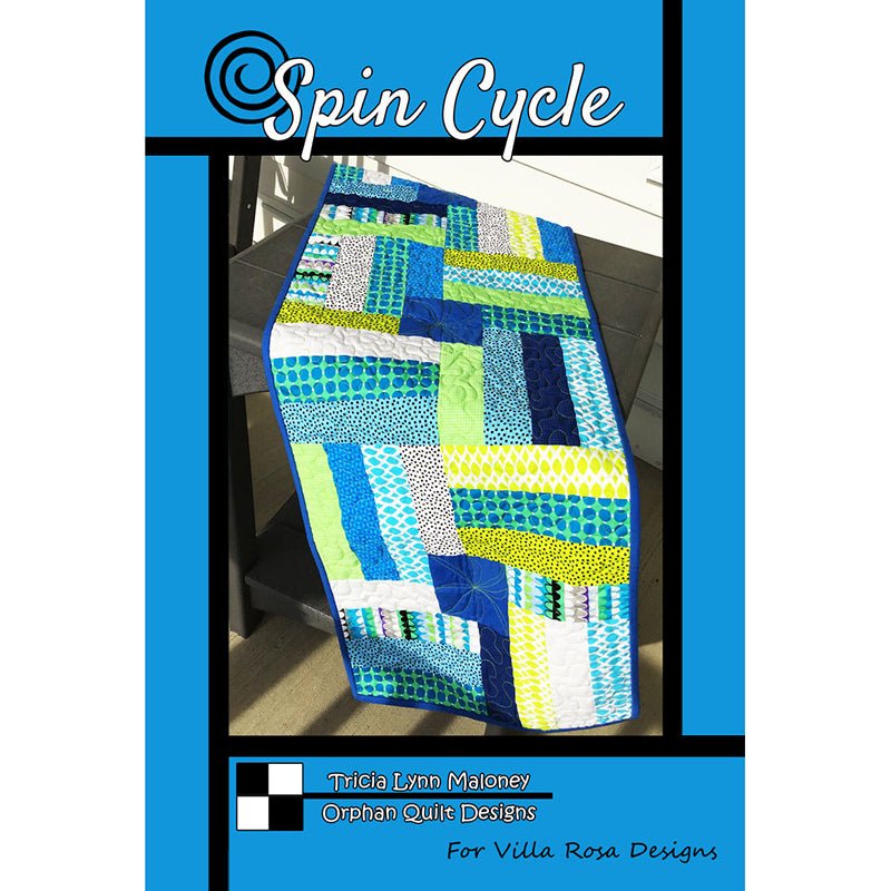 Spin Cycle Quilt Pattern Pattern by Villa Rosa Designs