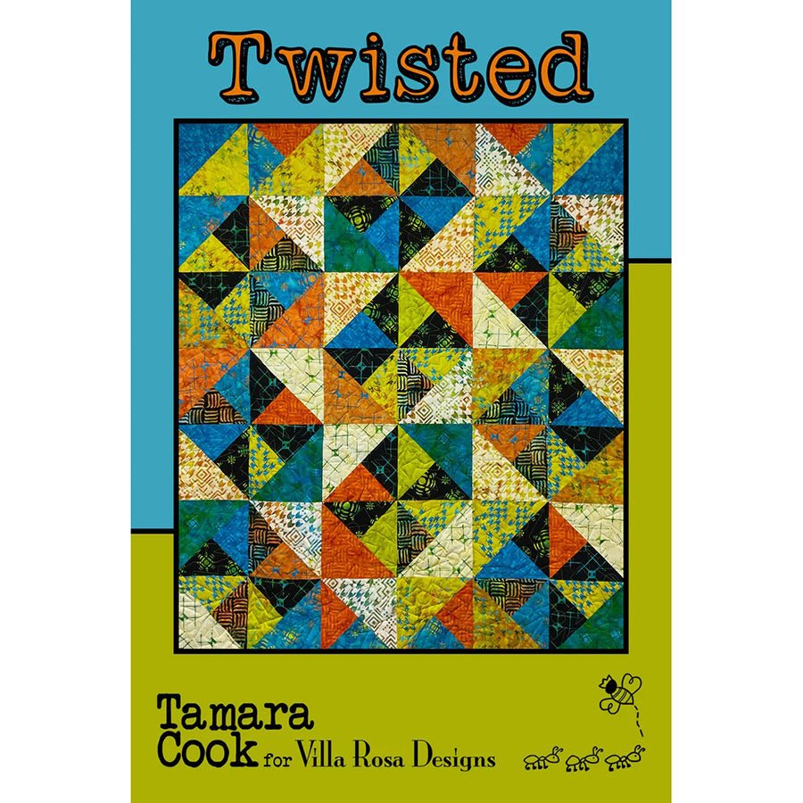 Twisted Quilt Pattern PDF Download Pattern PDF by Villa Rosa Designs