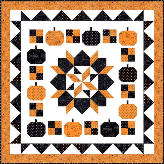 2018 Boo To You Halloween Mystery Quilt Pattern - Fort Worth Fabric Studio