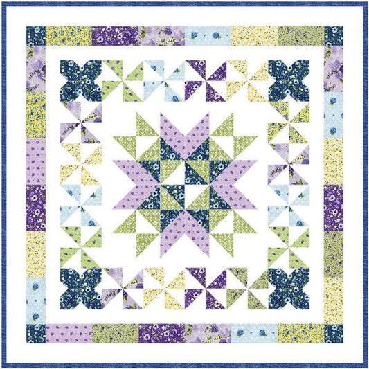 2018 Garden Path Spring Mystery Quilt Pattern - Fort Worth Fabric Studio