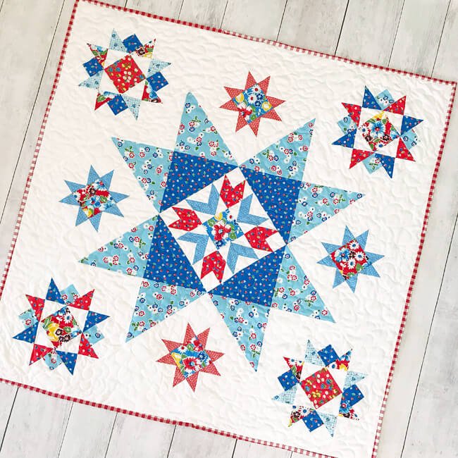 2018 Summer Picnic Mystery Quilt Pattern - Fort Worth Fabric Studio