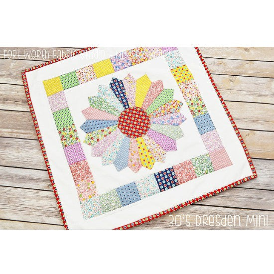 Dresden Mini Quilt Pattern