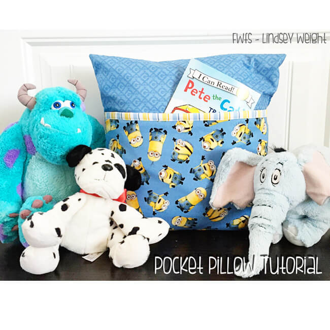 Pocket Pillow Pattern - Fort Worth Fabric Studio