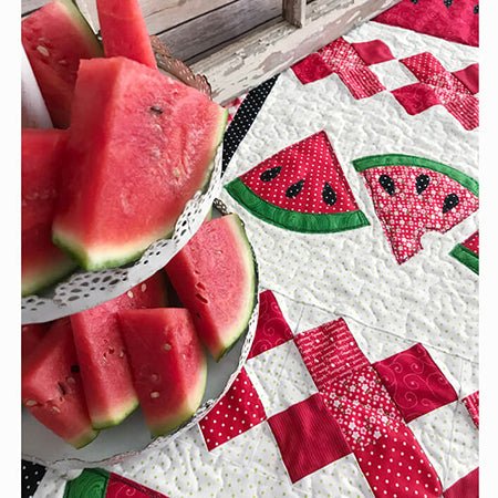 Watermelon Whimsy Table Runner - Fort Worth Fabric Studio