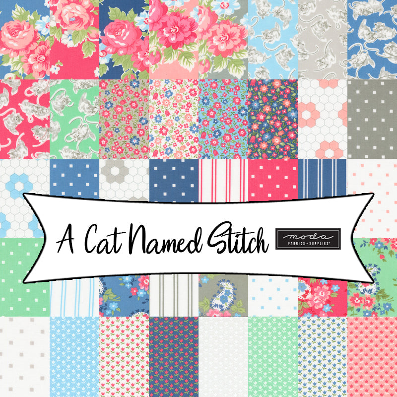 A Cat Named Stitch by Camille Roskelley for Moda Fabrics