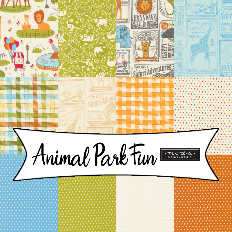 Animal Park Fun by Stacy Iest Hsu for Moda Fabrics