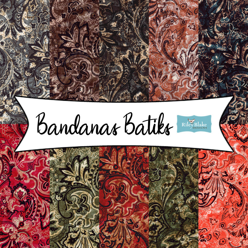 Bandanas Batiks from Riley Blake Designs