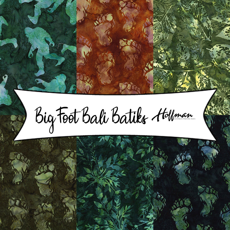 Big Foot Bali Batiks from Hoffman Fabrics