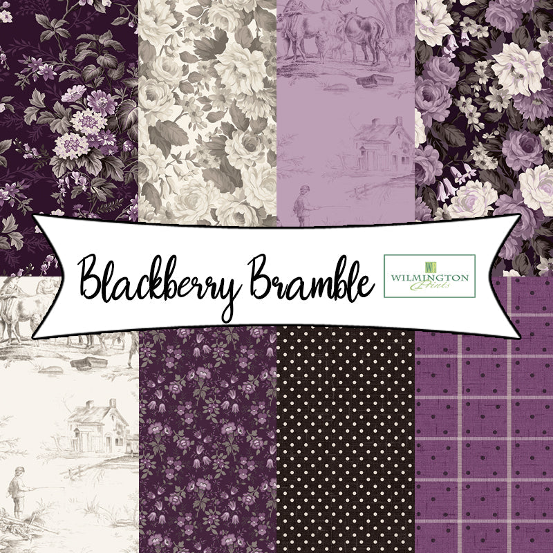 Blackberry Bramble by Kaye England for Wilmington Prints