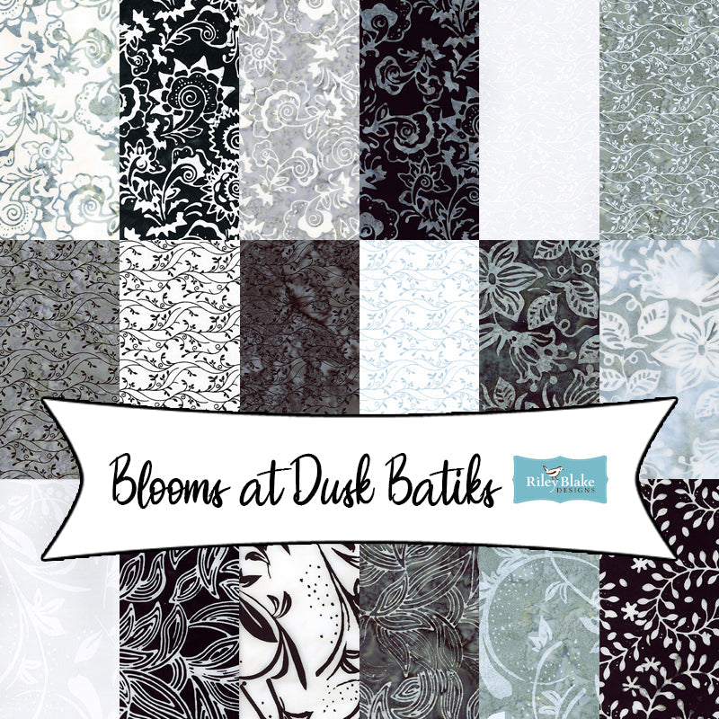Blooms At Dusk Batiks from Riley Blake