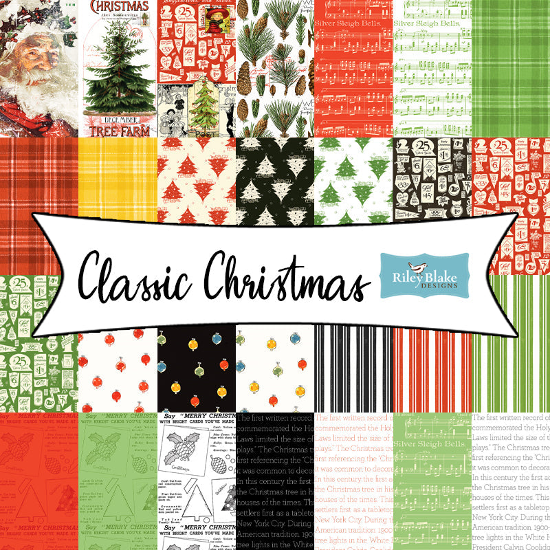 Classic Christmas by J. Wecker Frisch for Riley Blake Designs