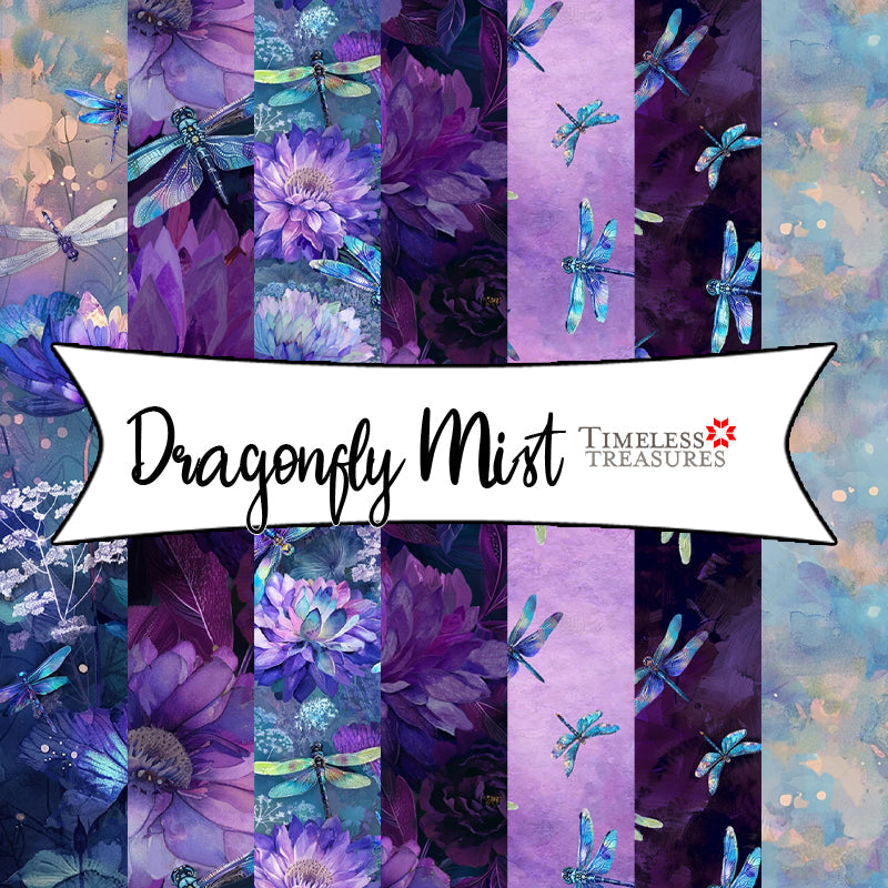 Dragonfly Mist from Timeless Treasures Fabrics