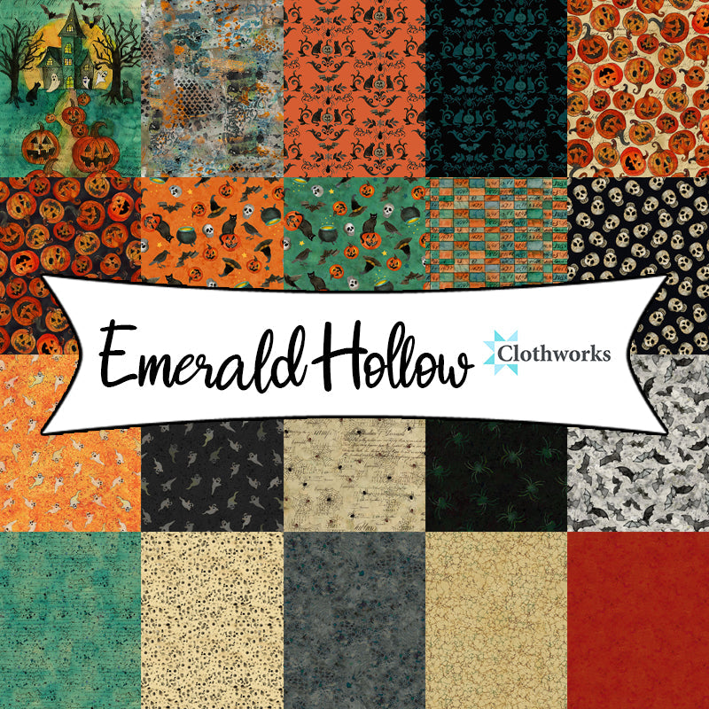 Emerald Hollow by Sue Zipkin for Clothworks Fabrics