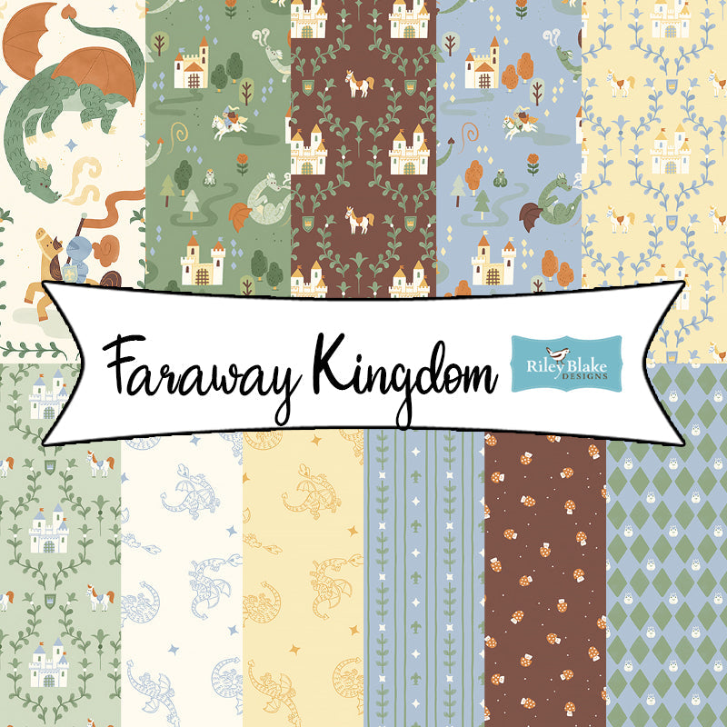 Faraway Kingdom by Natàlia Juan Abelló for Riley Blake Designs