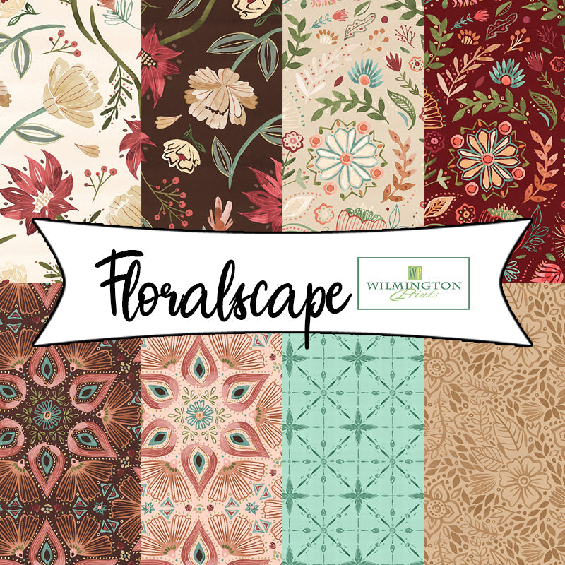 Floralscape by Dina June for Wilmington Prints