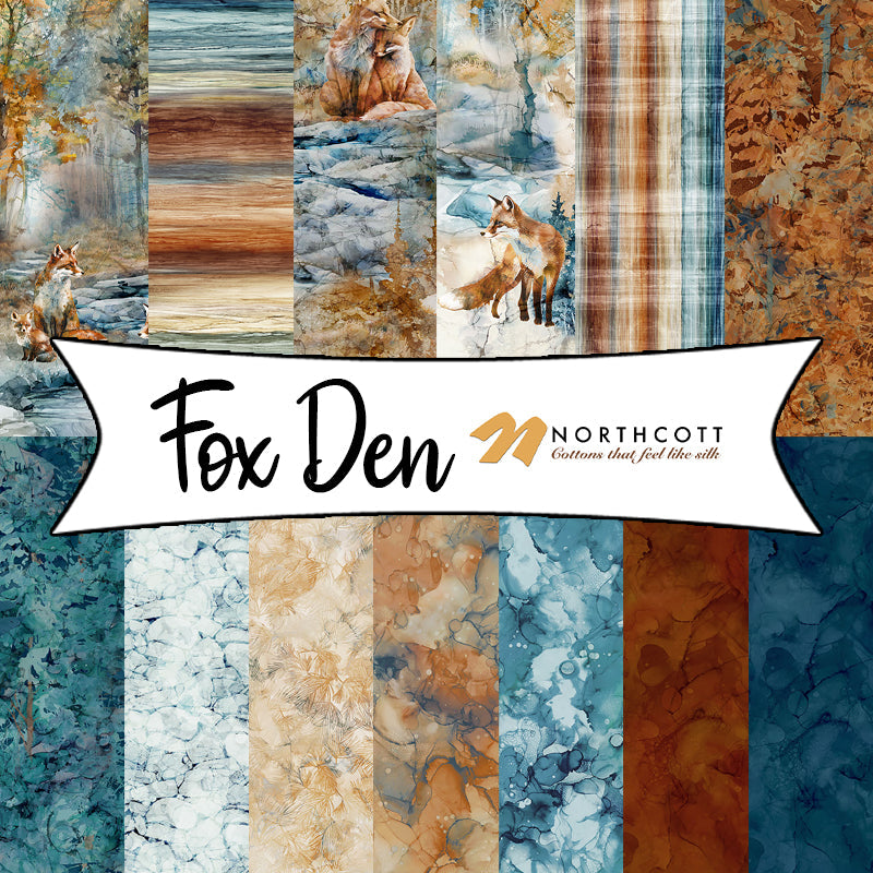 Fox Den by Deborah Edwards & Melanie Samra for Northcott Fabrics