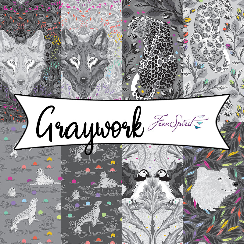 Graywork by Tula Pink for Free Spirit Fabrics