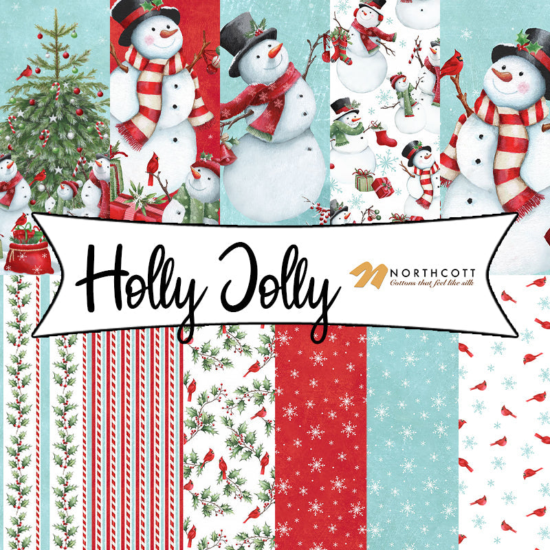 Holly Jolly by Emma Leach for Northcott Fabrics