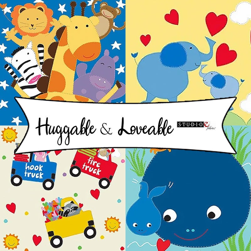 Huggable & Loveable by Sandra Magsamen for Studio E Fabrics