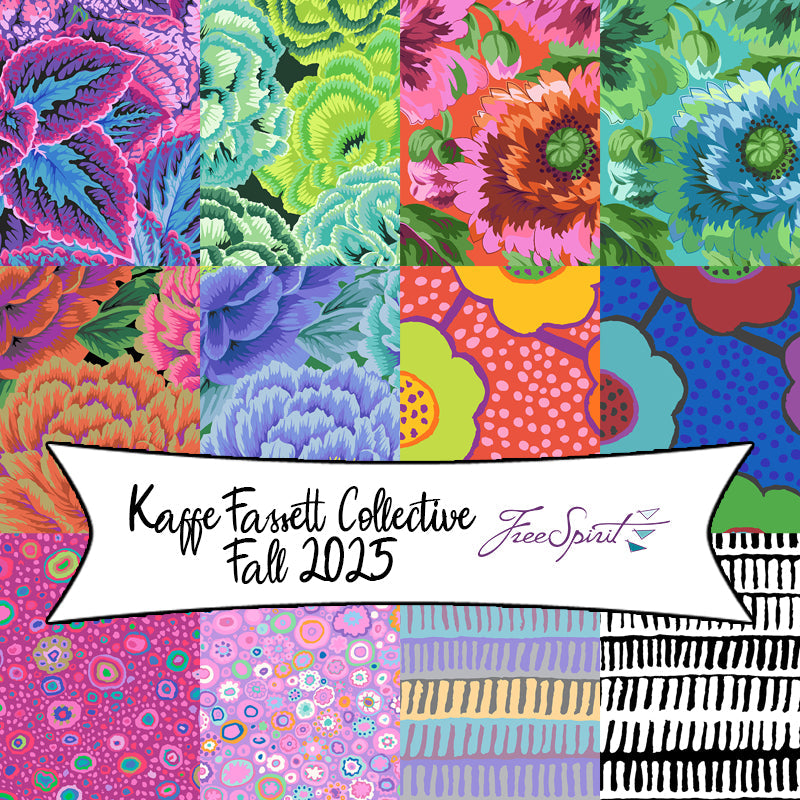 Kaffe Fassett Collective Fall 2025 by Kaffe Fassett for Free Spirit Fabrics