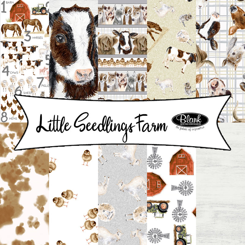 Little Seedlings Farm by Moque Lee Studio for Blank Quilting
