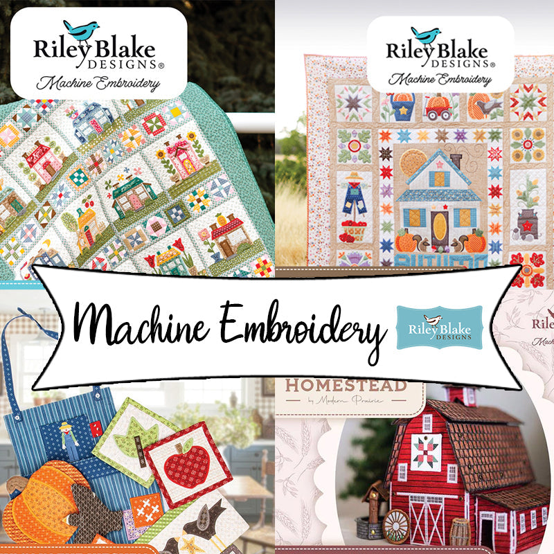 Machine Embroidery by Riley Blake