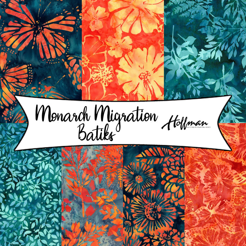 Monarch Migration Bali Batiks from Hoffman Fabrics