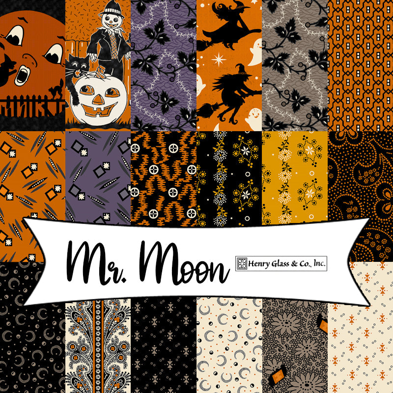 Mr. Moon by Hannah West for Henry Glass Fabrics