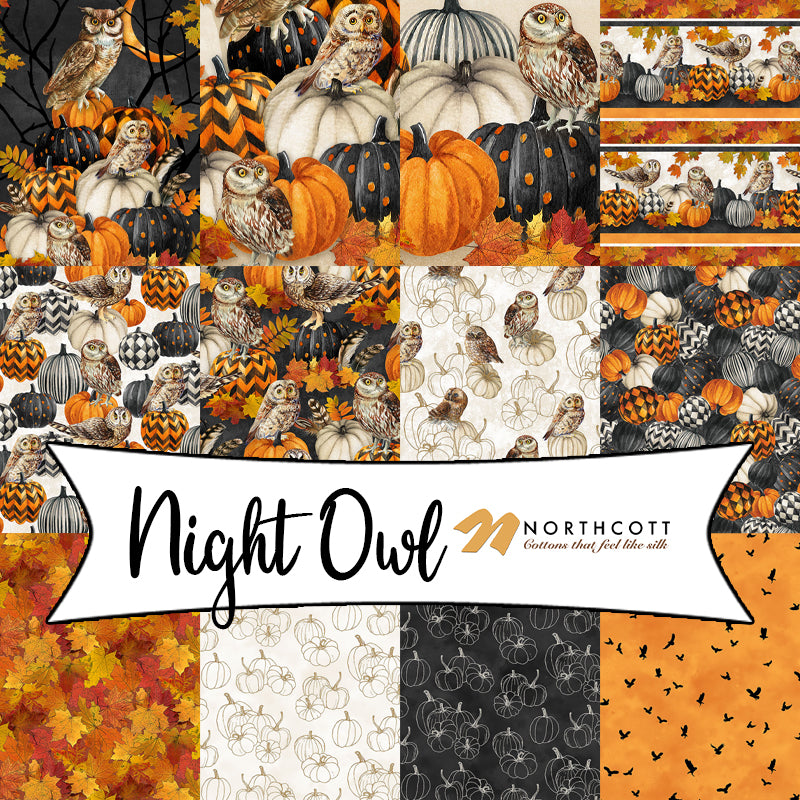 Night Owl by Deborah Edwards for Northcott Fabrics