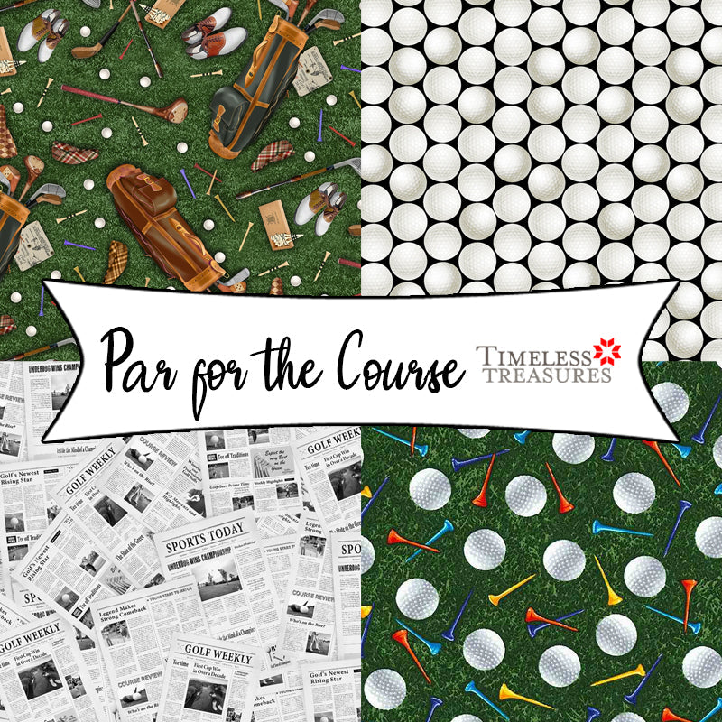 Par for the Course from Timeless Treasures Fabrics