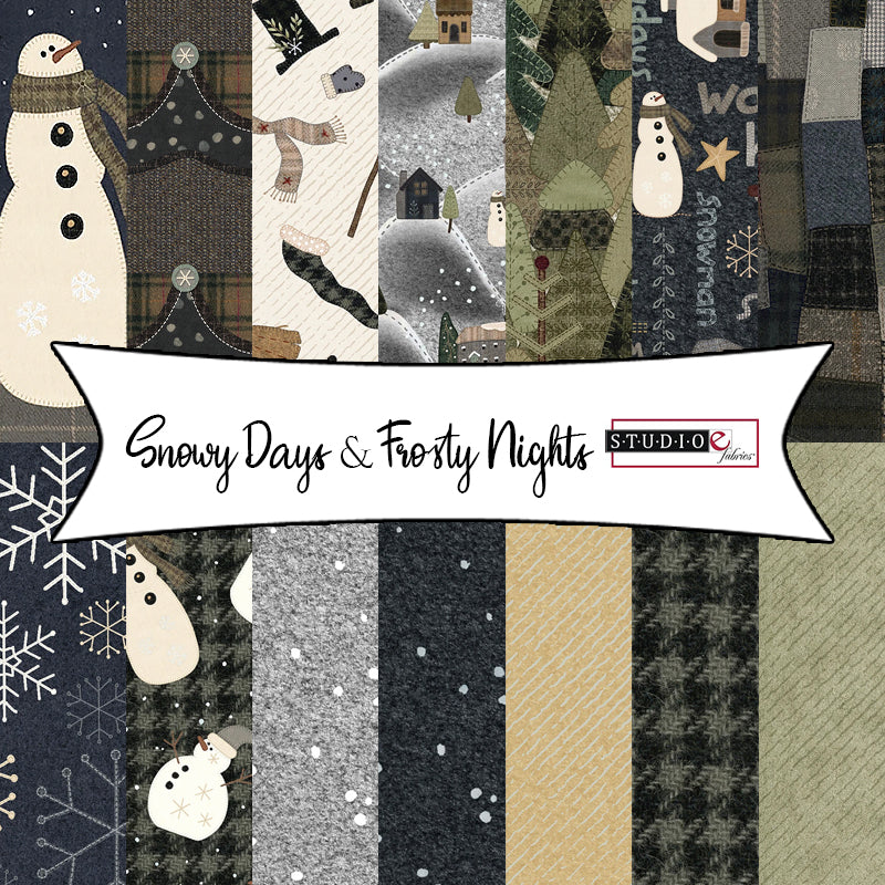 Snowy Days & Frosty Nights by Kathi Campbell for Studio E Fabrics