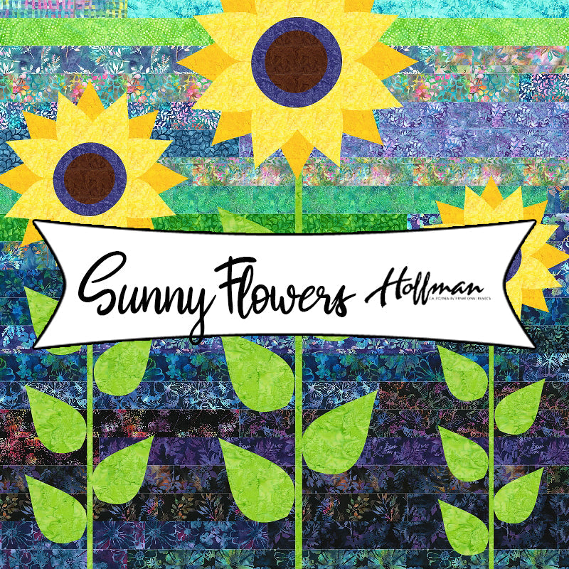 Sunny Flowers from Hoffman Fabrics
