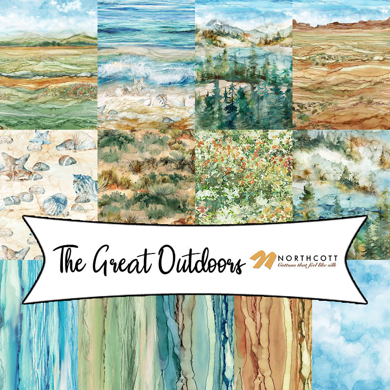 The Great Outdoors by Deborah Edwards & Melanie Samra for Northcott Fabrics