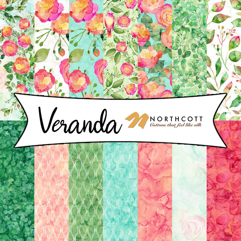 Veranda by Deborah Edwards & Melanie Samra for Northcott Fabrics