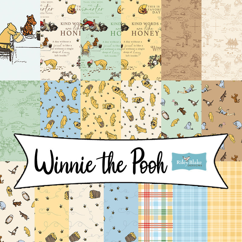 Winnie the Pooh by Echo Park Paper Co. for Riley Blake Designs