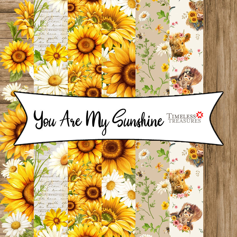 You Are My Sunshine from Timeless Treasures Fabrics