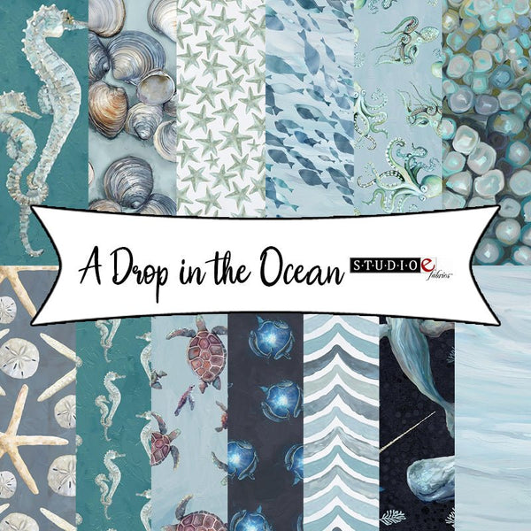 A Drop in the Ocean by Cathy Walters for Studio E Fabrics - Fort Worth Fabric Studio