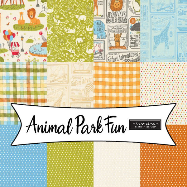 Animal Park Fun by Stacy Iest Hsu for Moda Fabrics - Fort Worth Fabric Studio
