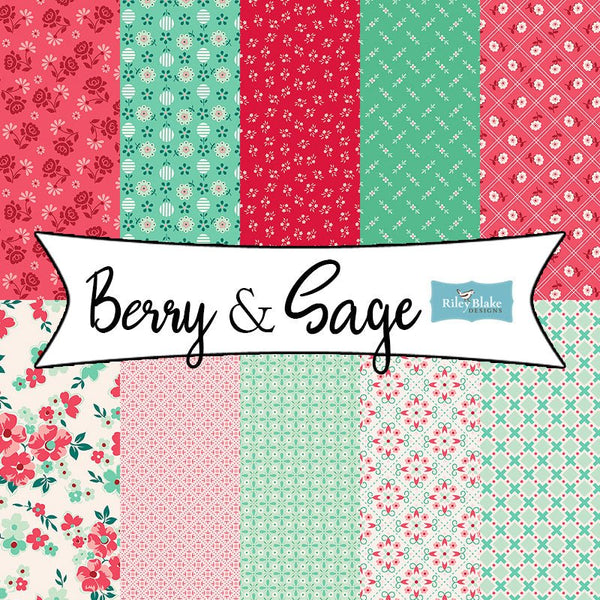 Berry & Sage by Lori Holt for Riley Blake Designs - Fort Worth Fabric Studio